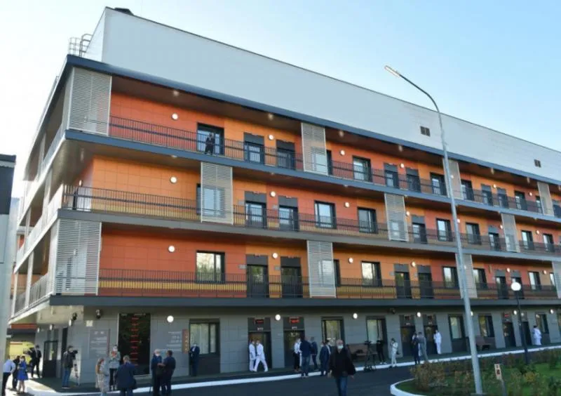 Новые корпуса инфекционной больницы г. Казань